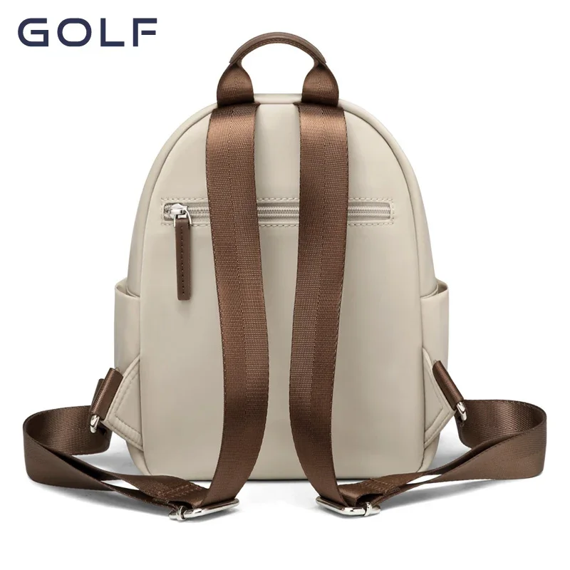 GOLF Small Cute Backpack Women Fashion Pink Backpacks Girls Adult Trendy Lightweight Aesthetic Oxford Female Student Schoolbag