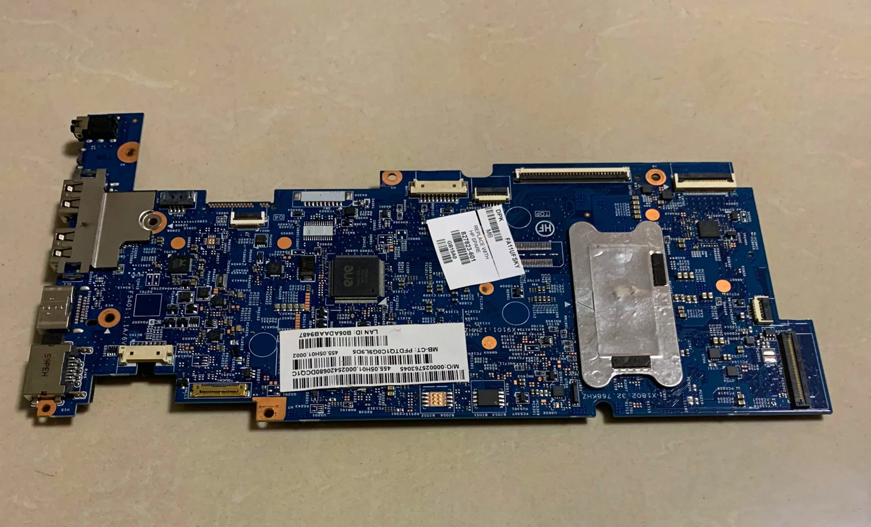 827823-601 827824-601 FOR HP PAVILION X360 13-S 13T-S   motherboard 14265-1 448.05H03.0011 WITH I5-6200U 100% fully tested