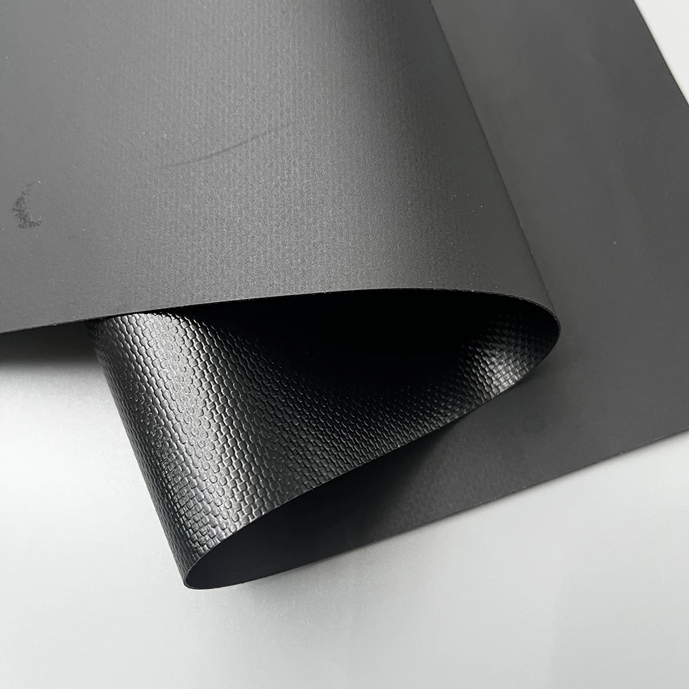 KQX High Strength Weather Resistant Custom Leather Grain Outdoor Pickup Truck Cover PVC Tarpaulin