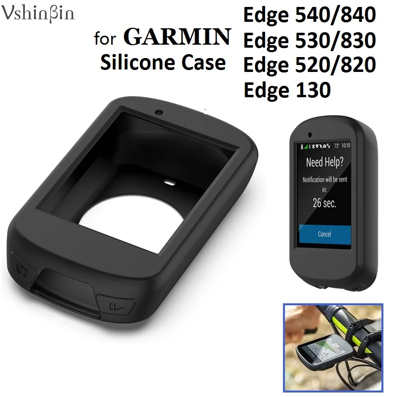 30PCS Silicone Case for Garmin Edge 840 540 530 830 820 520 130 GPS Bike Bicycle Computer Shock-Proof Soft Protective Cover