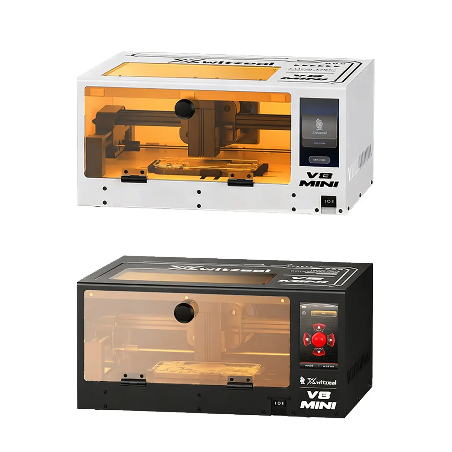 

V8Mini Glue Machine 12000mm/min Feed Speed for Phone Screen Bracket Disassembly Degumming