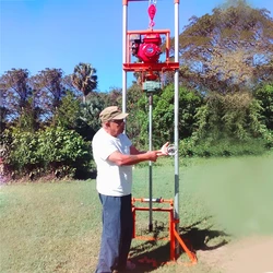 Customized 7.5hp 9hp 15hp Mini Water Boring Machine Drilling Rig Water Drilling Machine