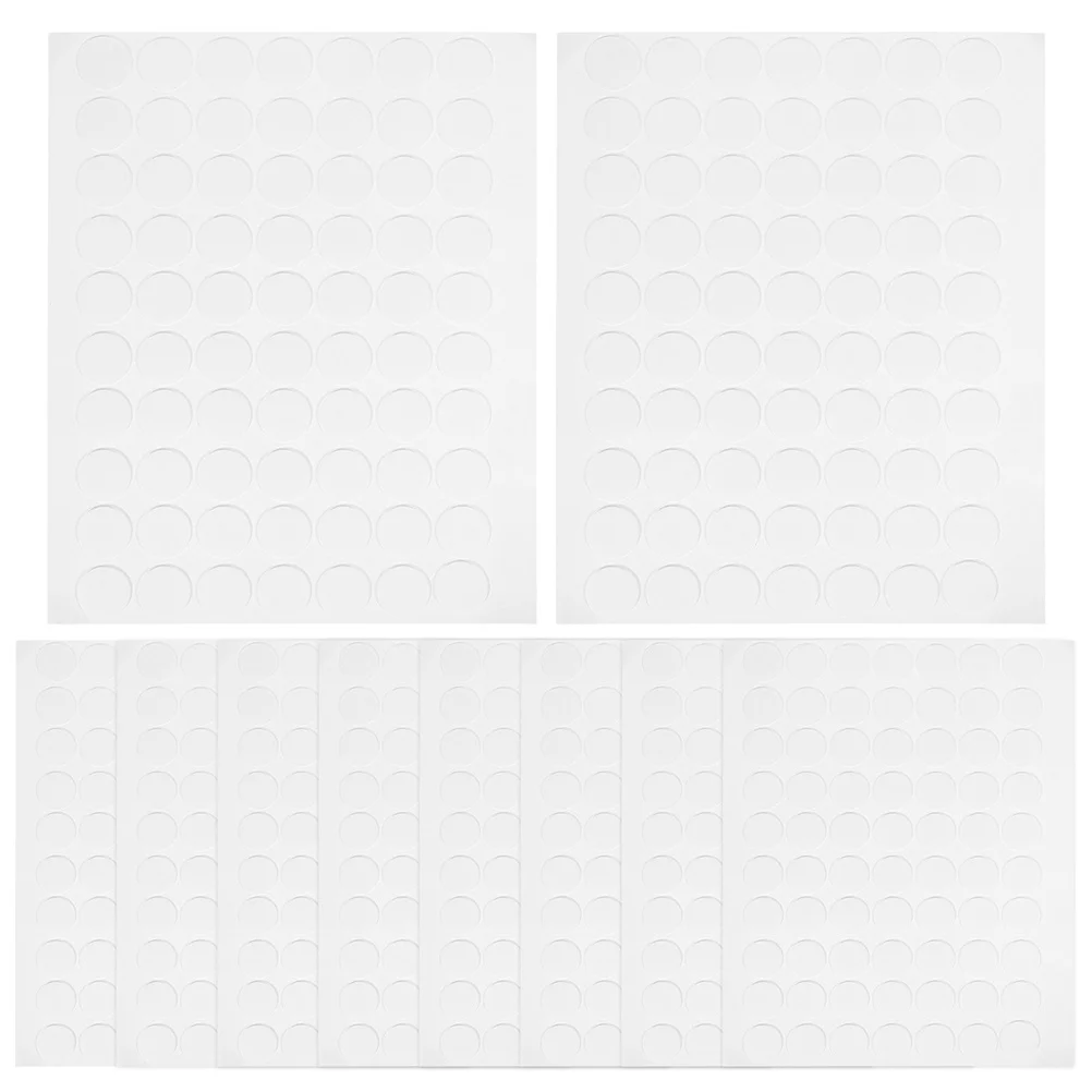 

20pcs Double Sided Adhesive Pads Transparent Removable Strong Bond For Home Office Industrial Use Labels Decor