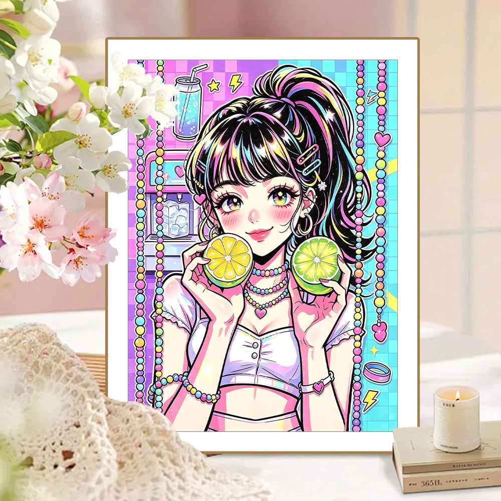 Pintura de Diamantes AB 5D con - Home Decor Y2K reseña y precio