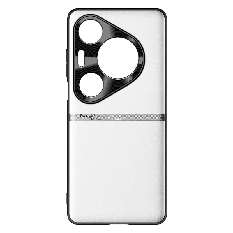 

For Huawei Pura90 Pro Max Case Soft Flexible Liquid Skin Feel H-Waist Design Alloy Camera Protector Anti-Fall Protective Case