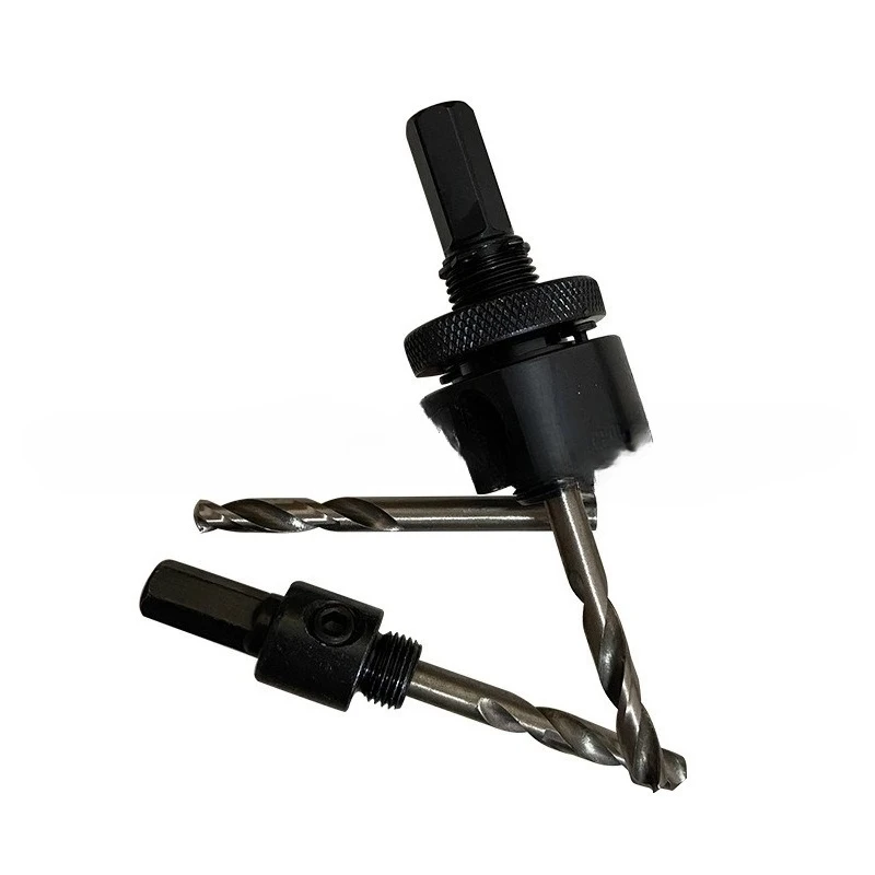 Pipe cutting machine accessories Hole saw drill bit 9-piece set includes 6 kinds of hole spacing 19, 22, 29, 38, 44, 57 models