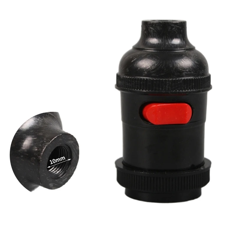 

Высококачественный патрон E27 из бакелита для спальни и офиса, винтажный, для светодиодных ламп и других типов лампочек