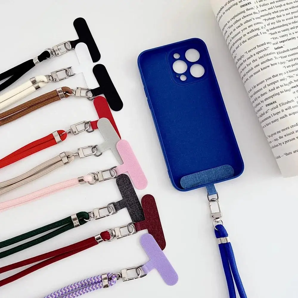 Universal Adjustable Phone Lanyard Strap Mobile Phone Hanging Rope Neck Straps Anti-lost Lanyards Cell Phone Accessories 150 Cm