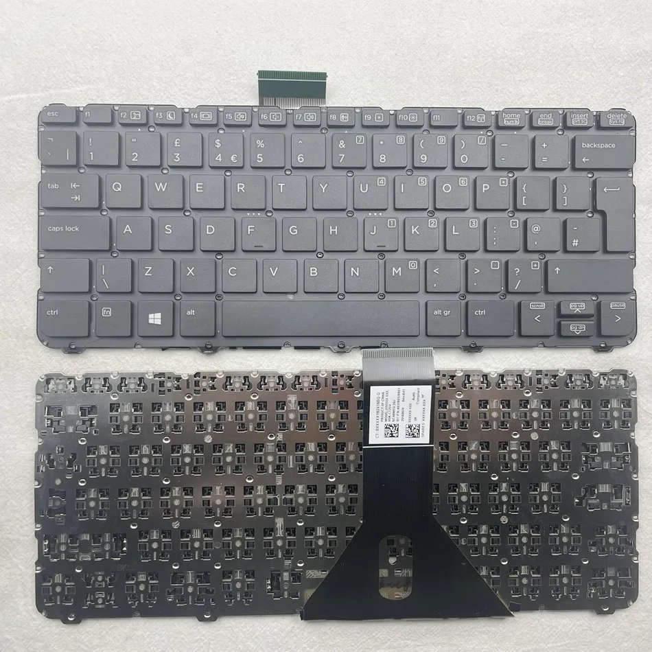 

UK Laptop Keyboard For HP Probook X360 11 G1 EE Without Frame UK Layout