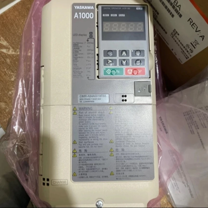 New In Box Yaskawa CIMR-AB4A0018FBA Inverter Expedited Delivery