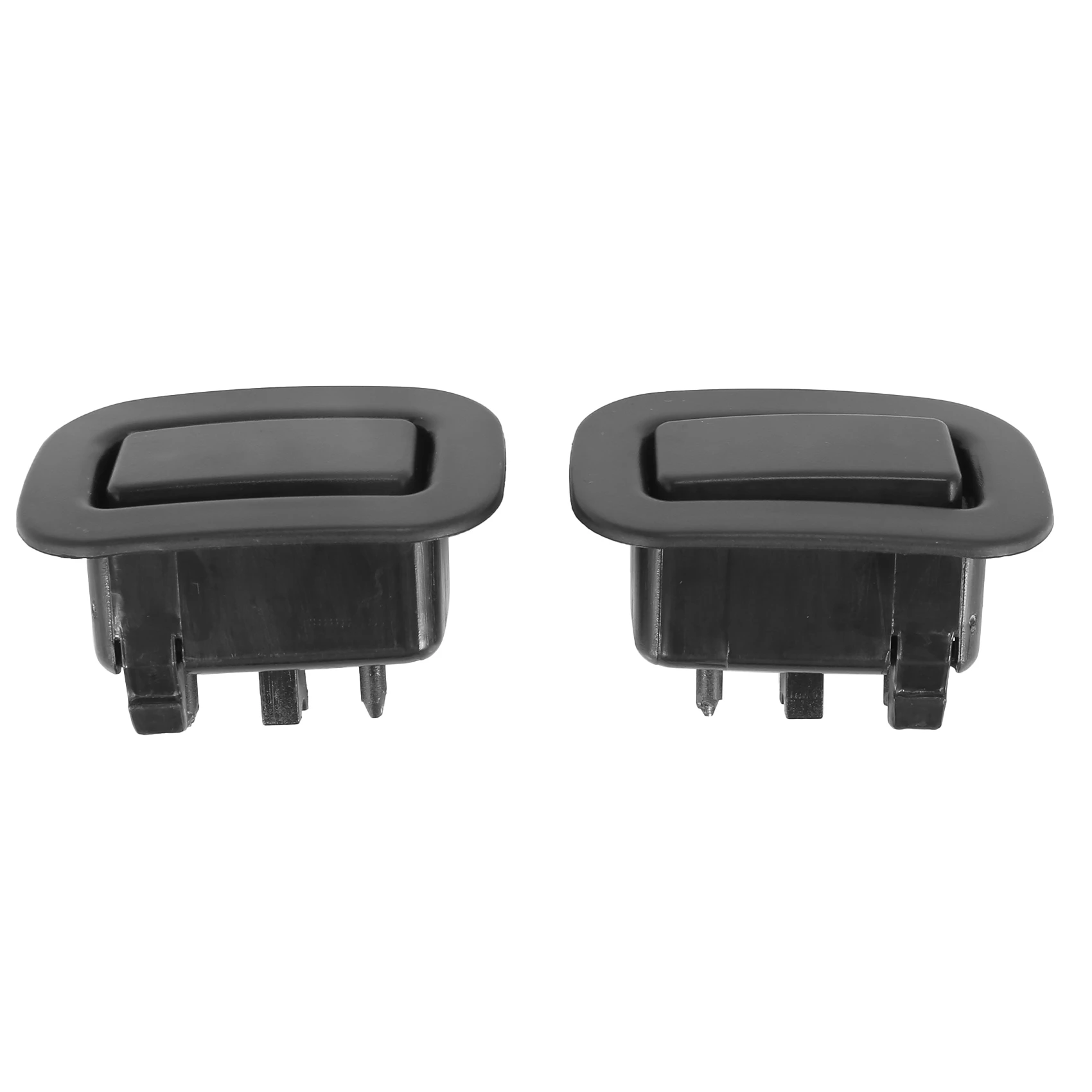 Botón reclinable del asiento trasero izquierdo y derecho del coche, accesorio negro para Subaru Forester 2009-2013 64328AG011 64328AG001