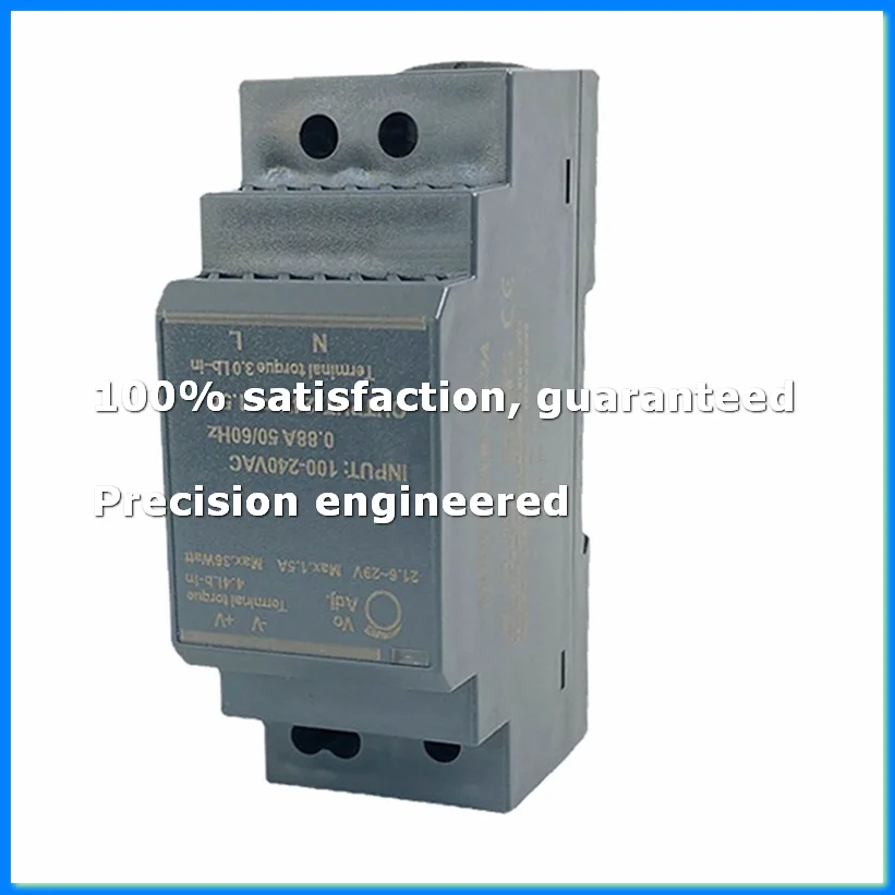 

HDR-30-24 Ultra Slim Step Shape DIN Rail Power Supply Short Circuit Protection LED Indicator for Power on DC 24V 1.5A-A69M