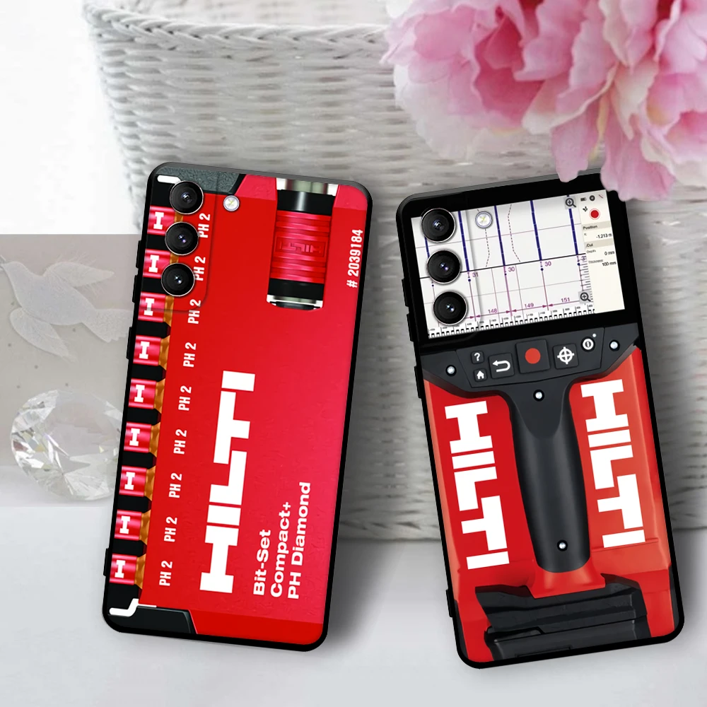 Toolbox Brand Hilti Tools Phone Case for Samsung Galaxy S23 S10 S10E S7 8 9 Plus S20 21 30 22 Plus Ultra 5G Soft Covers