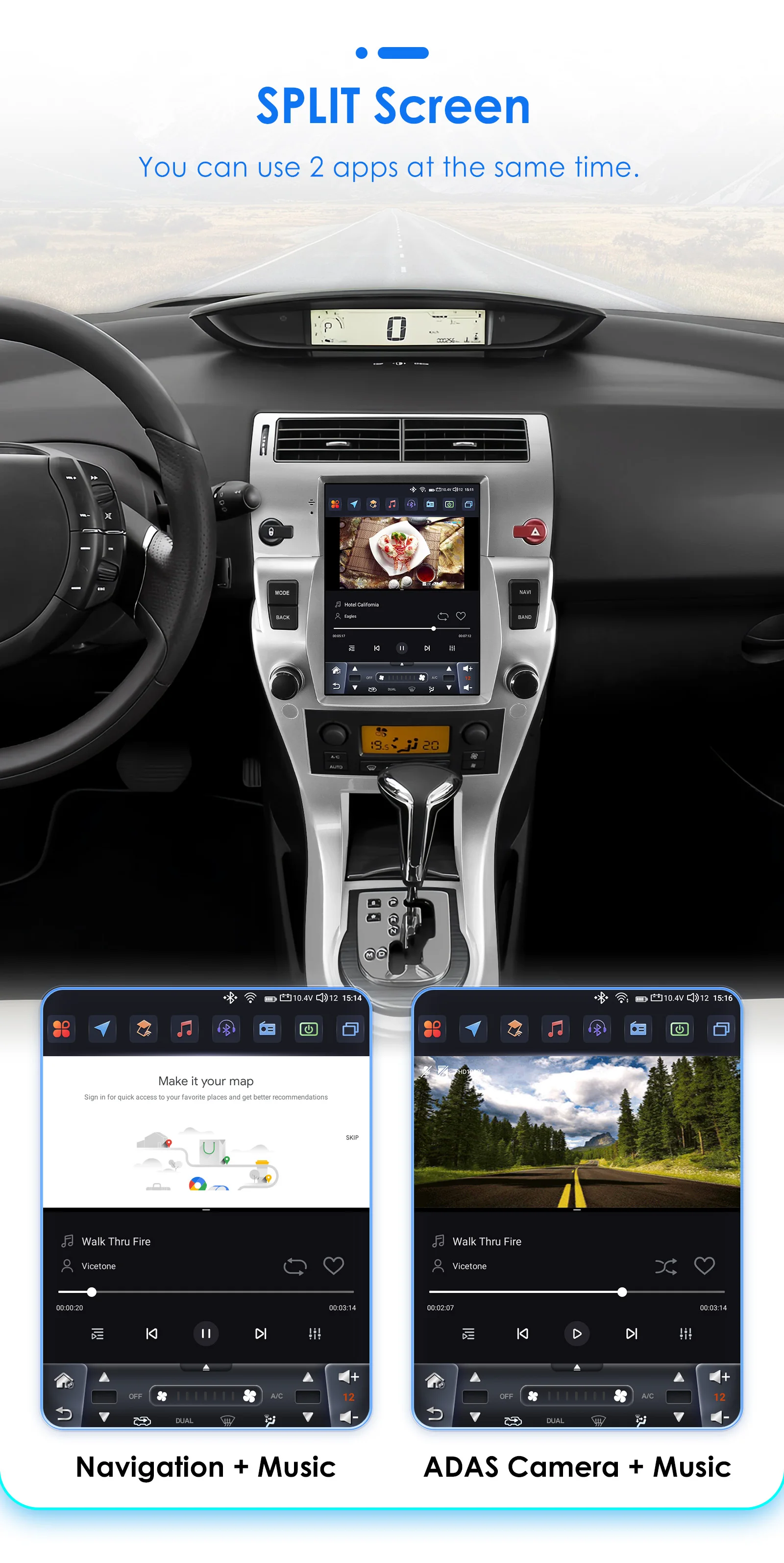 Hizpo 9,7 "Für Tesla Stil Auto Radio Für für Citroen C4 C-Triomphe C- Quatre 2004-2012 Carplay Android Auto Elektronische Geräte – Detail 28