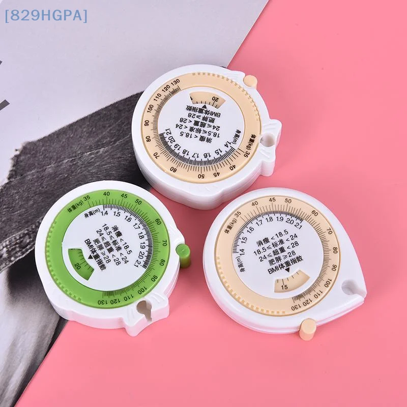BMI Body Measuring Tape Sewing Ruler Waist Tape Measure Portable Soft Measurement Ruler Practical Accessories