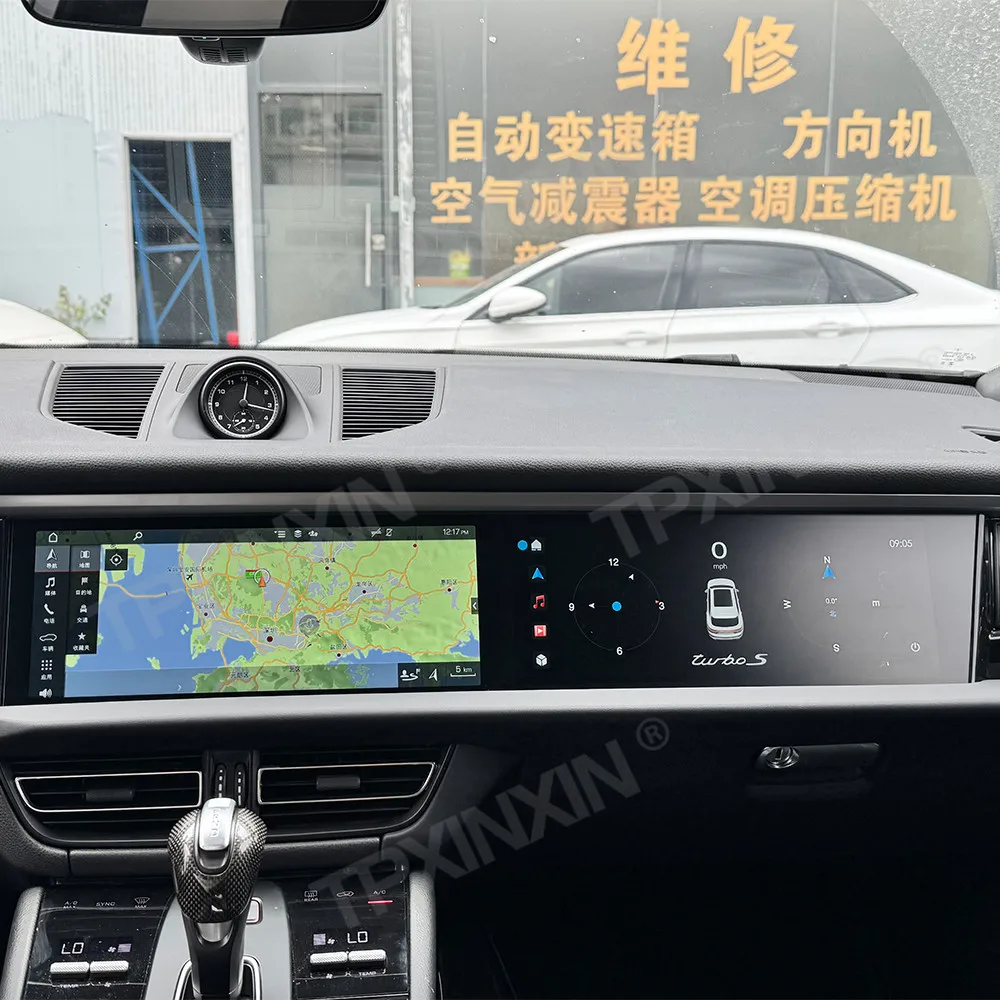 

Dual 12.3 " Screen Upgrade CarPlay For Porsche Macan 2018-2024 Car Radio GPS Navigation Multimedia Player Android 13 Head Unit