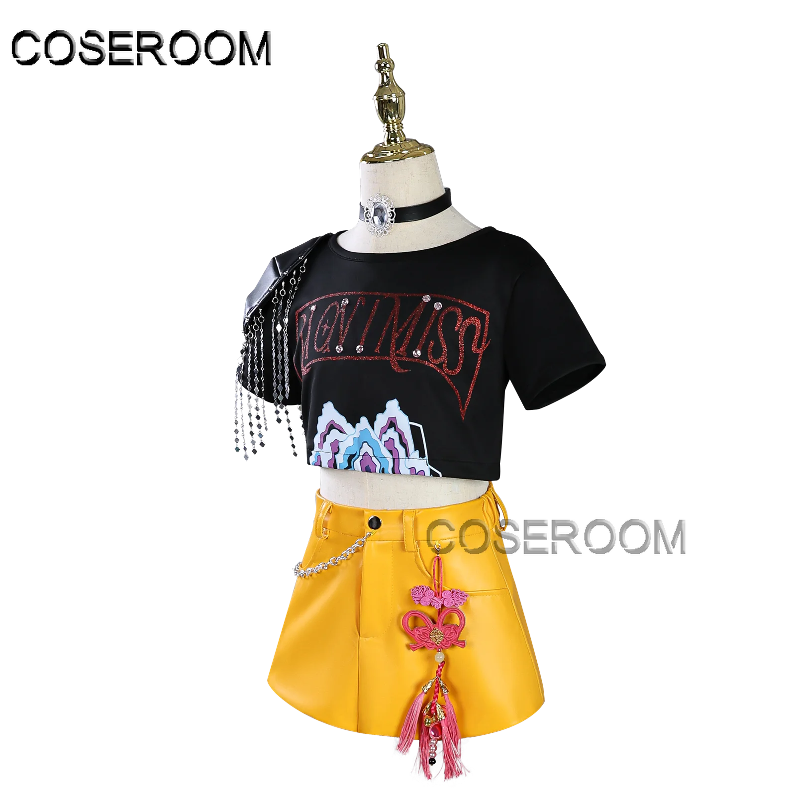 أطفال الأطفال HHUNTR KKPOPP DDemonn HHunterss MMurra تأثيري حلي هالوين كوميك كون أنيمي شعر مستعار لعب الأدوار