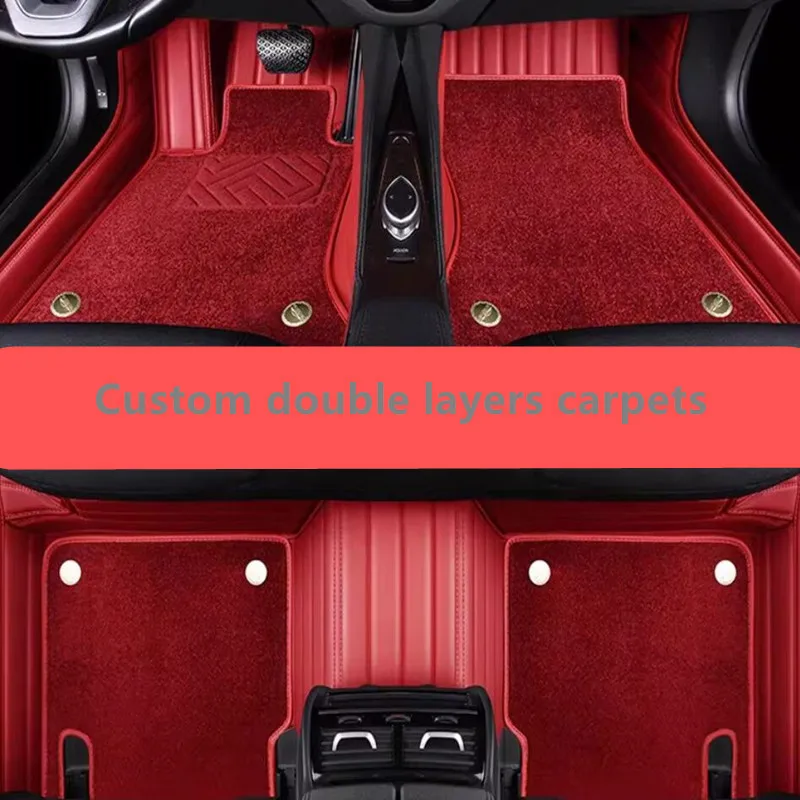 

Специальные автомобильные коврики на заказ для Toyota Land Cruiser Prado 150, 5 мест, 2023-2010 гг., водонепроницаемые двухслойные коврики высшего качества.