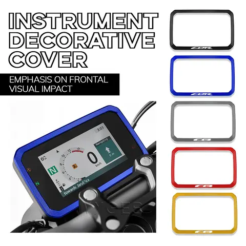 혼다 용 계기판 가드 CBR650R CB650R CB500R CBR400R CB400F CB125R 2024- TFT 디스플레이 보호 스크린 장식 커버