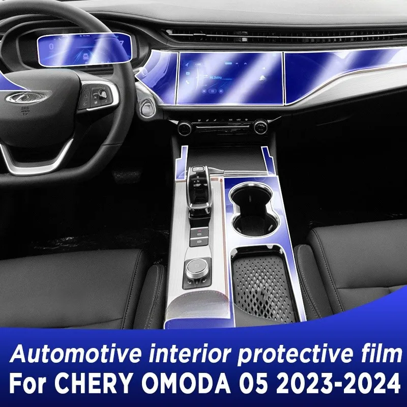 

TPU Car Gear Dashboard Gps Navigation Screen Film Protective Sticker For CHERY OMODA 05 2023 2024 Anti-scratch Accessories