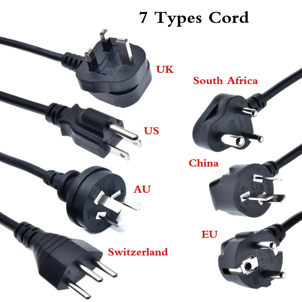 Network filter 4 Outlets Multi Universal PDU Power supply Electric Extension socket Connector for C14 C13 US UK AU EU Plug 2500W