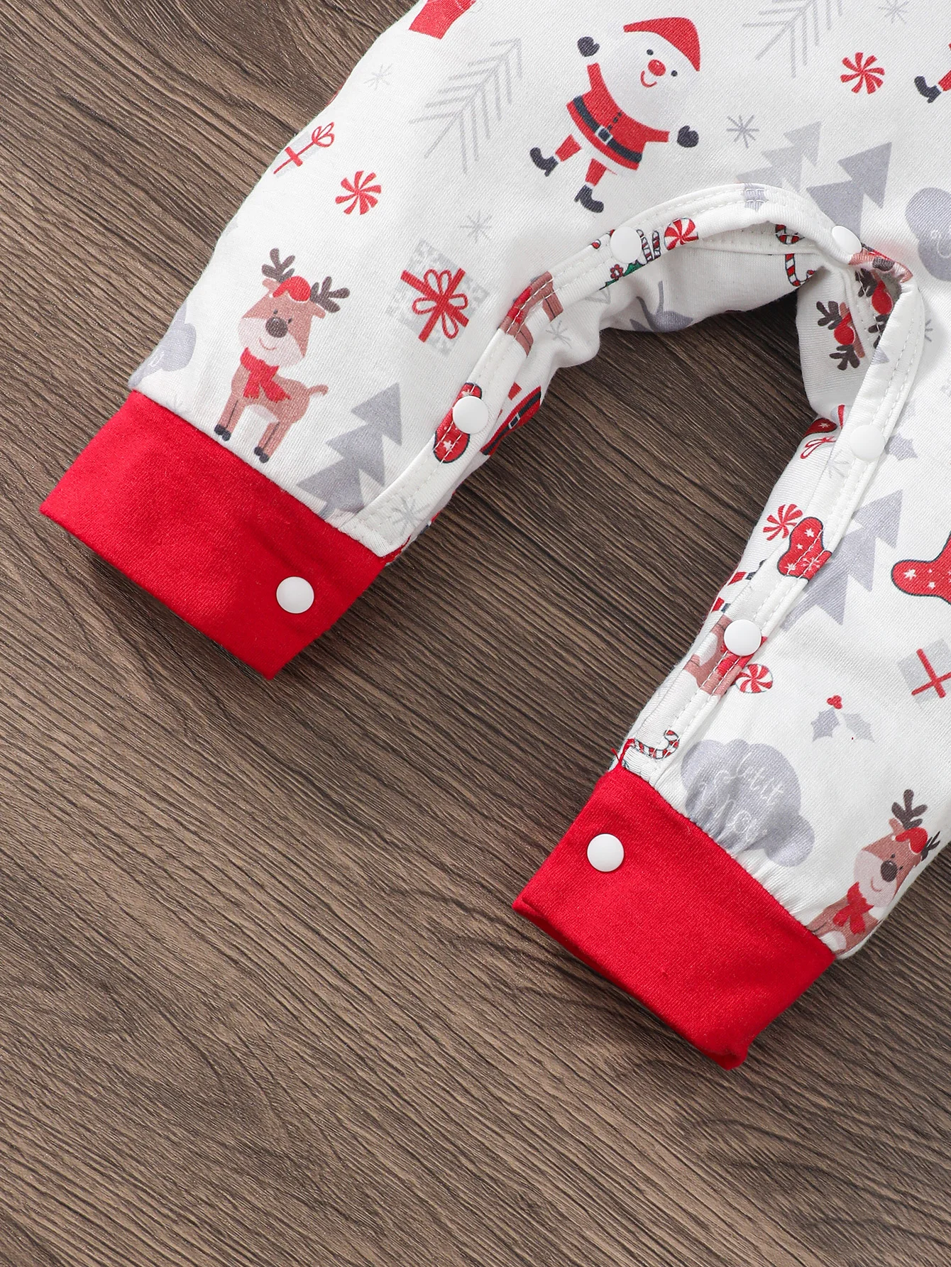 Baby Clothing Santa Claus Bow Bodysuit+Hat 2pc/Set 0-24 Month old Male Baby Christmas clothing Baby gentleman\'s clothing