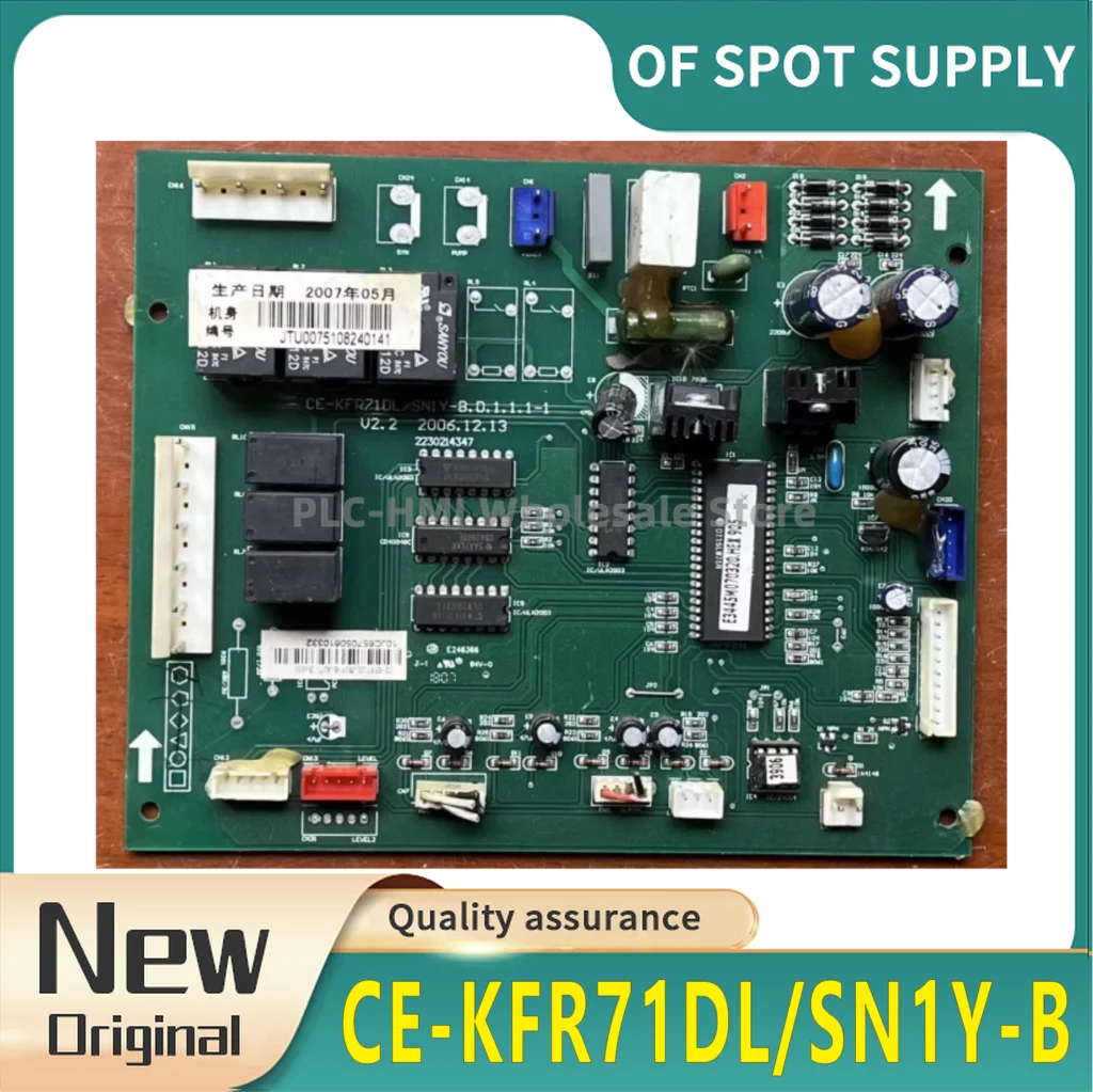 The air conditioning computer board CE-KFR71DL/SN1Y-B is working well. D. 1.1.1-1 V2.4 Control Board Release.