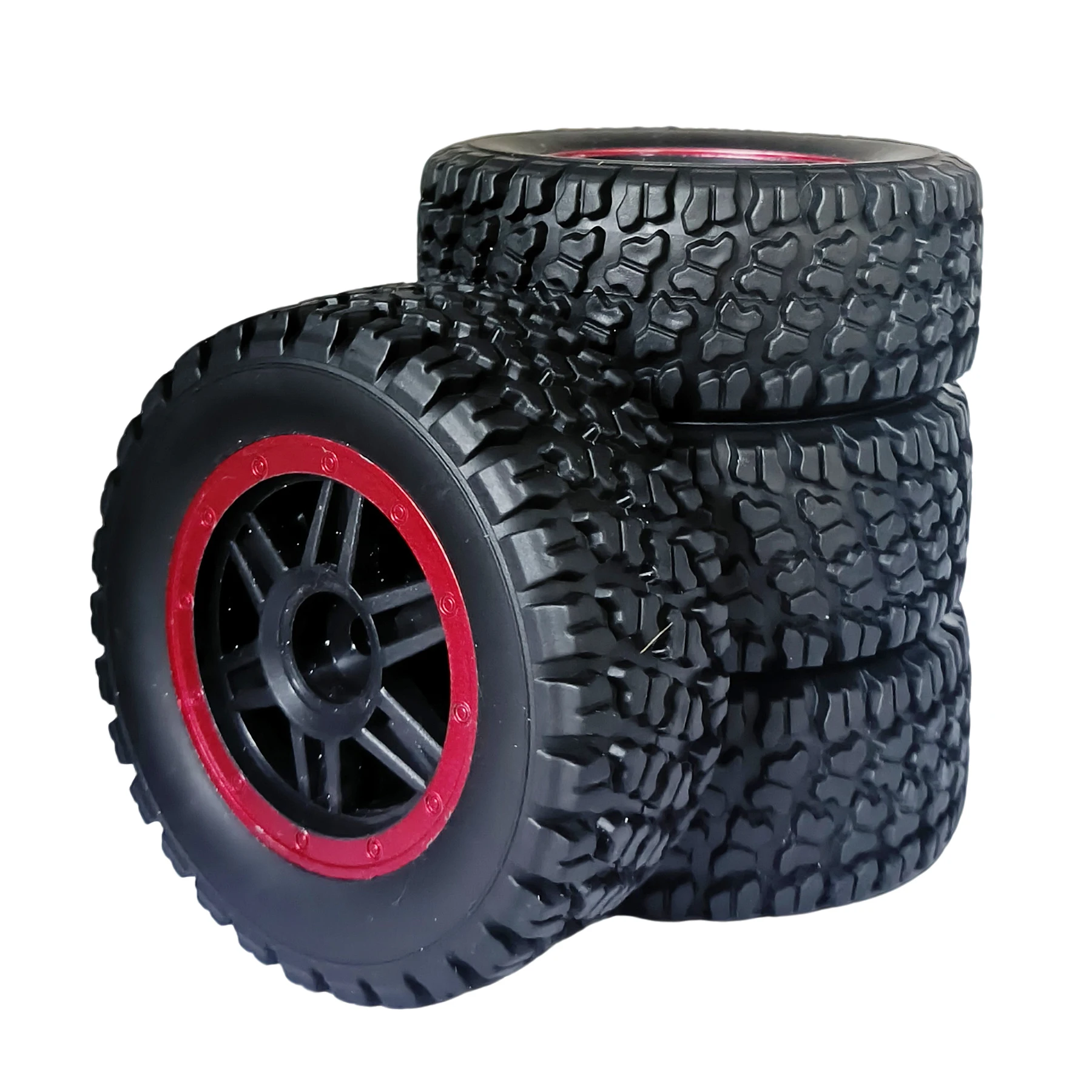 1/14 1/16 RC Off-road Car Tires 12mm Hex for JJRC C8805 Q130 SCY 16101 MJX 14301 14302 Wltoys14001 HBX 2105A 16889 Upgrade Parts