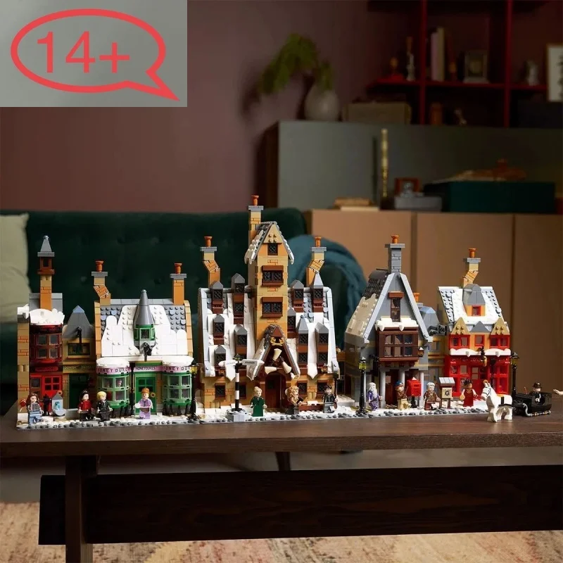 

Новинка 2026: Конструктор «Городок Хогвартс» (76457), 3228 деталей, архитектурная модель улицы, развивающая игрушка-головоломка для мальчиков и девочек, подарок