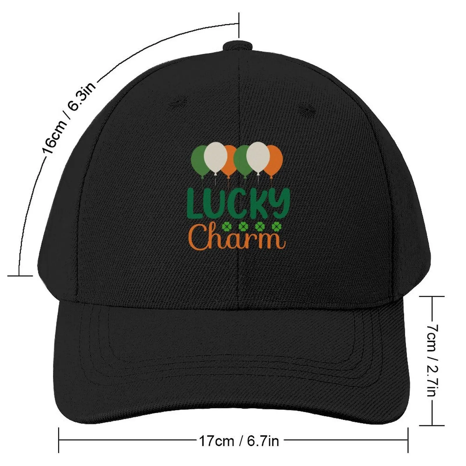 Irish Lucky Charm Baseball Cap Trucker Hat Rave Hats For Men Women's