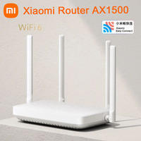 Xiaomi Router AX1500 WiFi6 2.4G/5GHz Dual Band Router 1501Mbps Adaptive Gigabit Ethernet Port Mesh Networking Work with MijiaApp