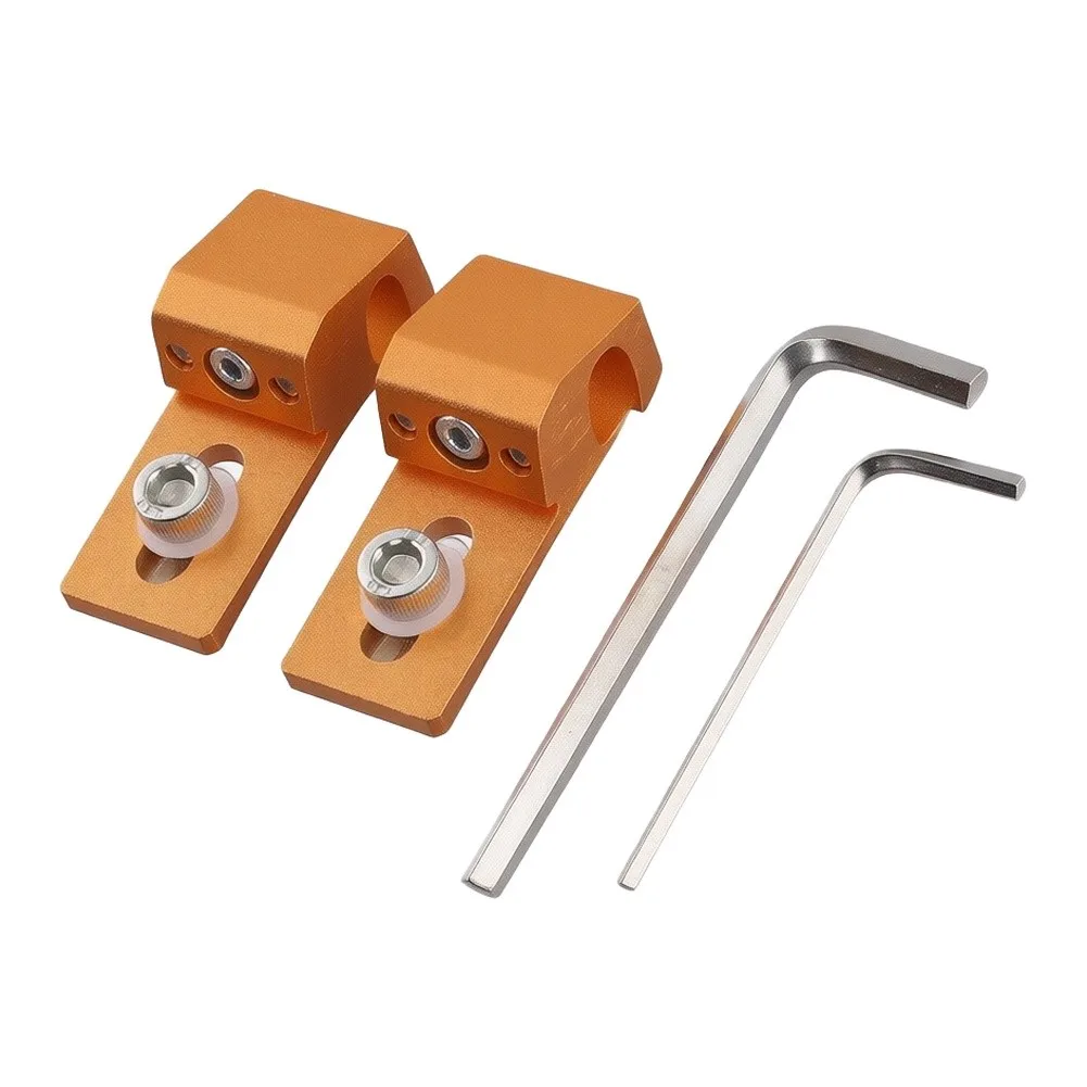 2pcs Side Pressure Plate Fixed T-Track Low Profile Side Clamps For CNC3018 Router Milling Machines Accessories