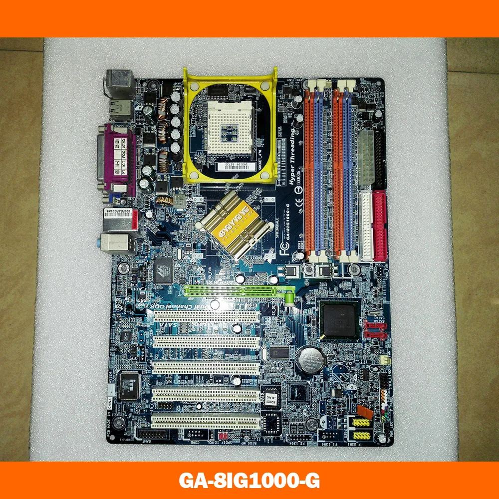 motherboard 865 motherboard fully integrated graphics card with 5 PCI slots GA-8IG1000-G