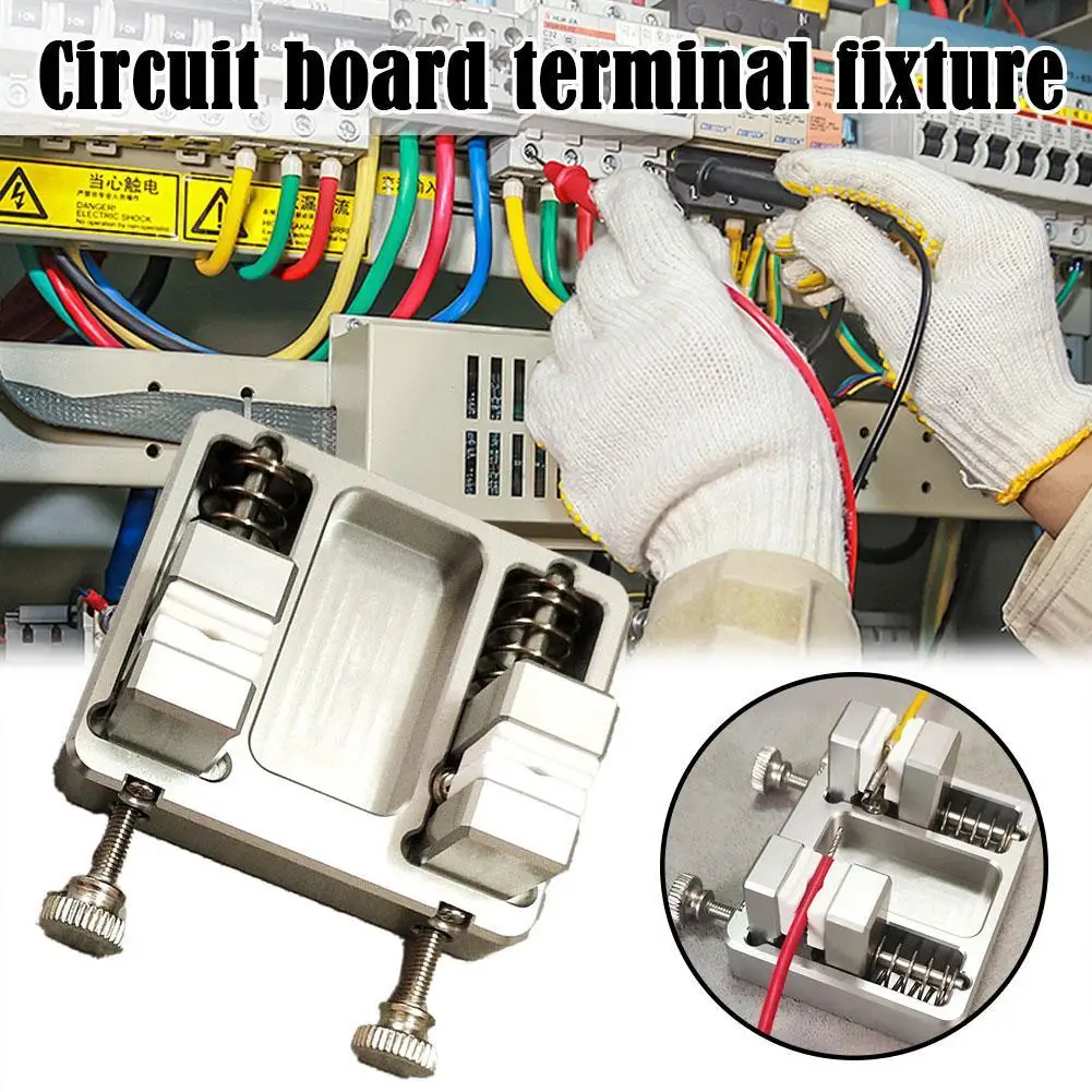 

Зажимы для проводки печатной платы DIY Паяльный инструмент PCB Электронная печатная плата для обслуживания электрооборудования Противоскользящий зажим