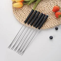 Forks Fondue Fork Skewers Marshmallows Sticks Picks Marshmallow Steel Cheese Stainless Chocolate Appetizer Roasting Cocktail
