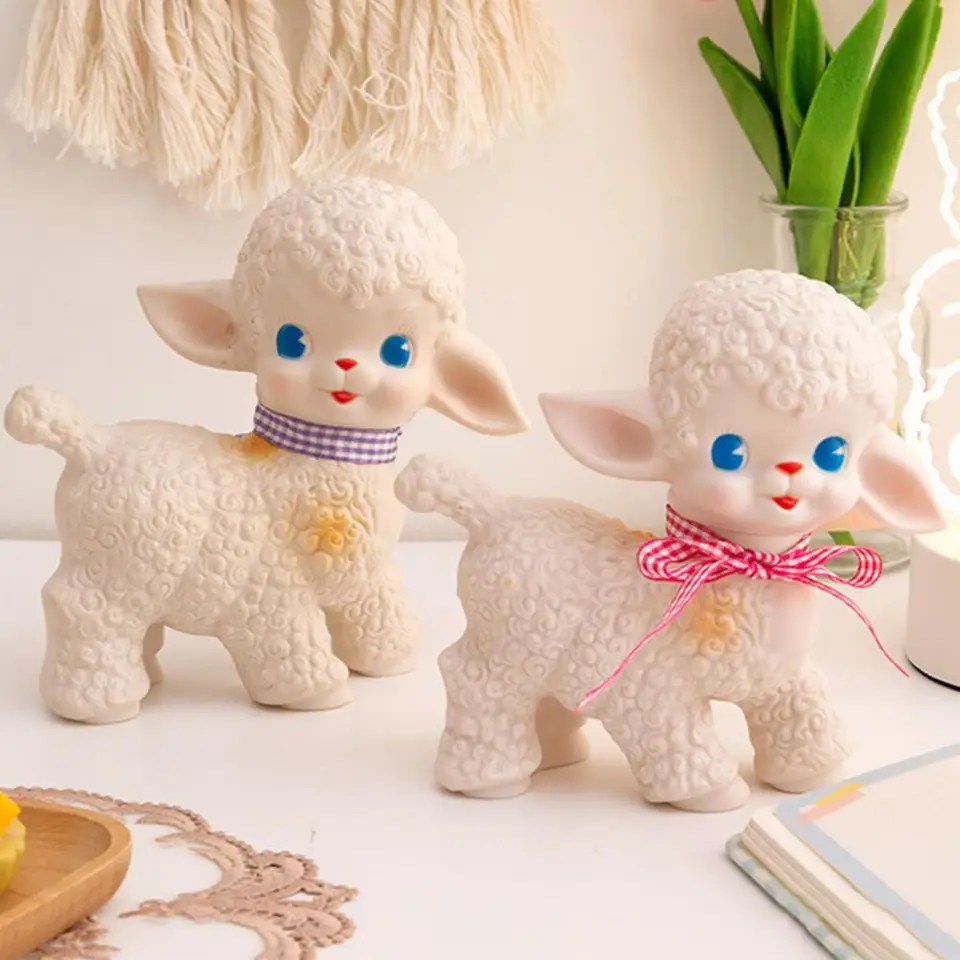 Retro Classic Sheep Dolls Sheep Toy Cute Girl Sweetheart