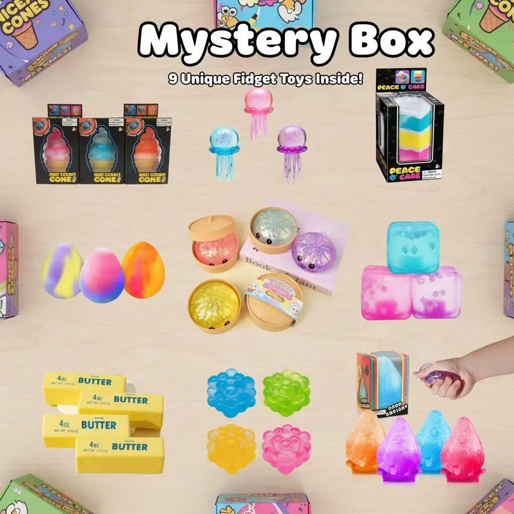 

Fantasy Dessert Squishy Blind Box – 3 Independent Random Draws (Min. 2 Items, Up To 5 Possible) Rare Surprise Collection Set