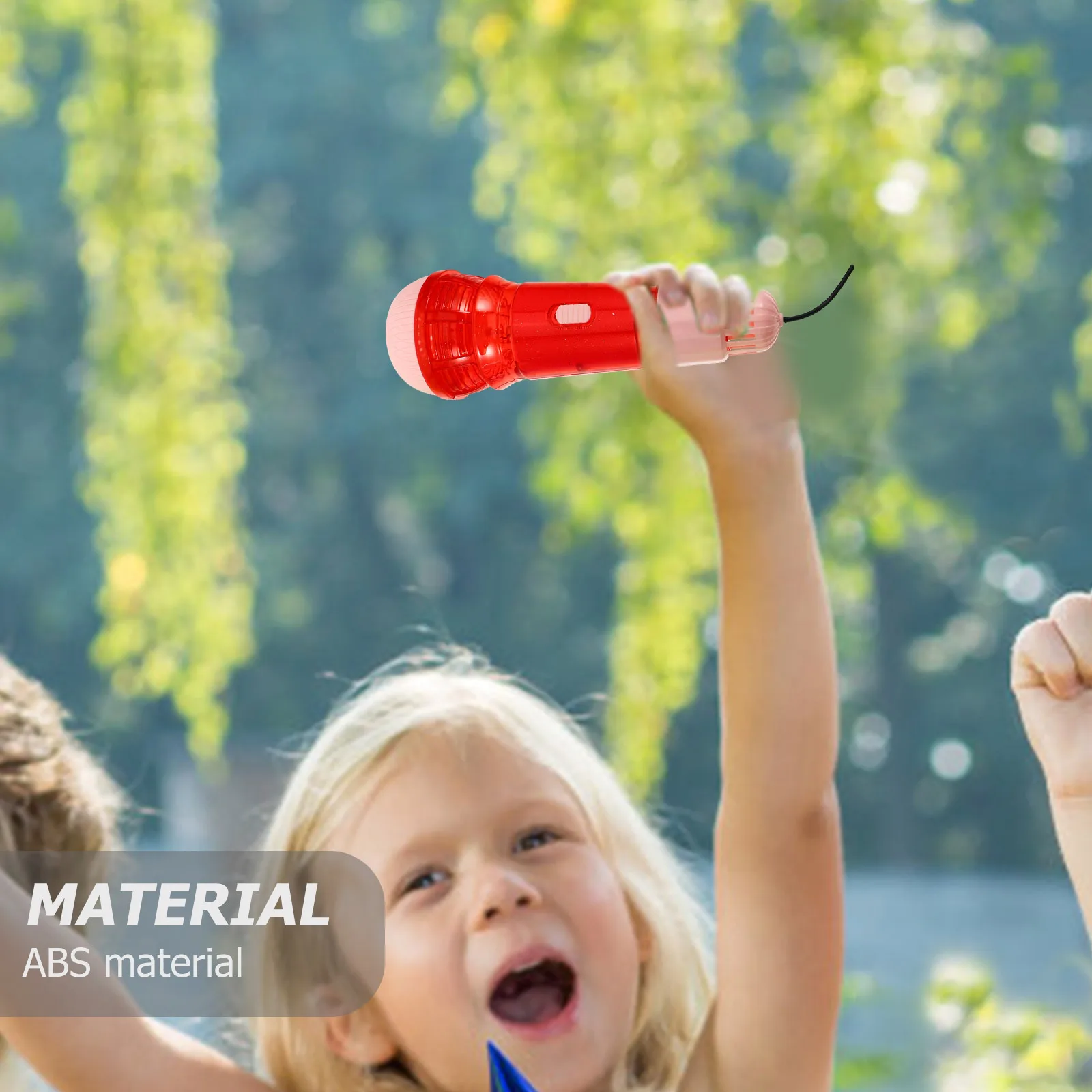 

2 шт. эхо-микрофоны, легкий пластиковый микрофон с имитацией для детей, ролевые игры, вечерние подарок на день рождения, эхо-микрофон