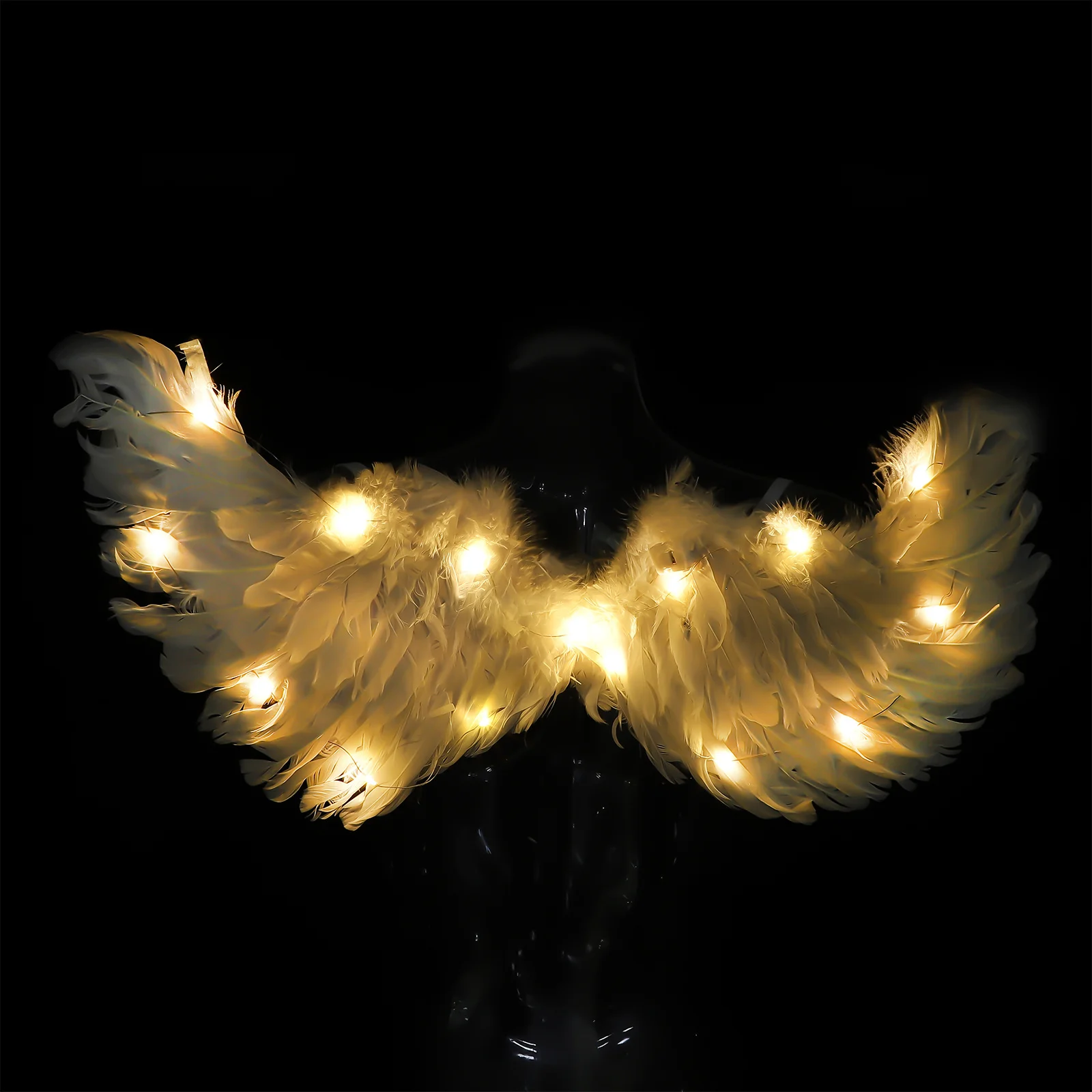 

1Pcs Wings Premium Performing Supply for Little Girl's Party Cosplay Glowing Light Decoration Glowing Fairy Prop