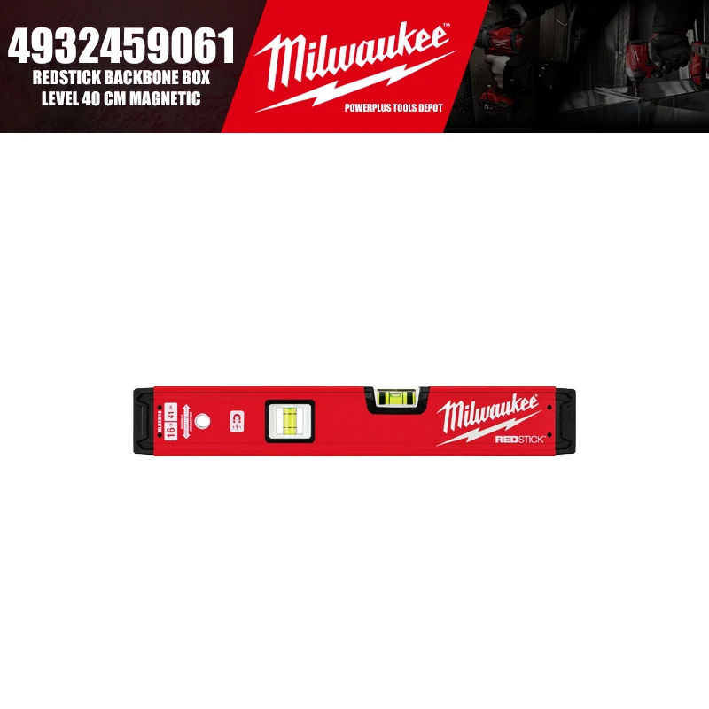 

Milwaukee 4932459061/4932459063/4932459065/4932459067/4932459069 REDSTICK Backbone Box Level Magnetic Tool Accessories