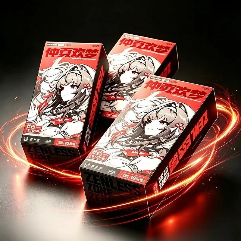 New Zenless Zone Zero Volume 2 Midsummer Joyful Dreams Theme Trading Cards Anime Game Collectible Card Box Hobby Toy Gift