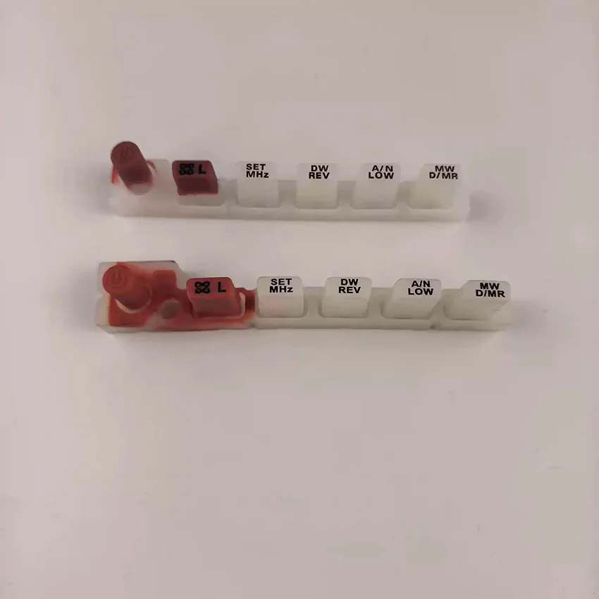 Mobile Two-Way Radio 2900 Series Panel Silicone Key Covers Accessories for YAESU FT-1907R