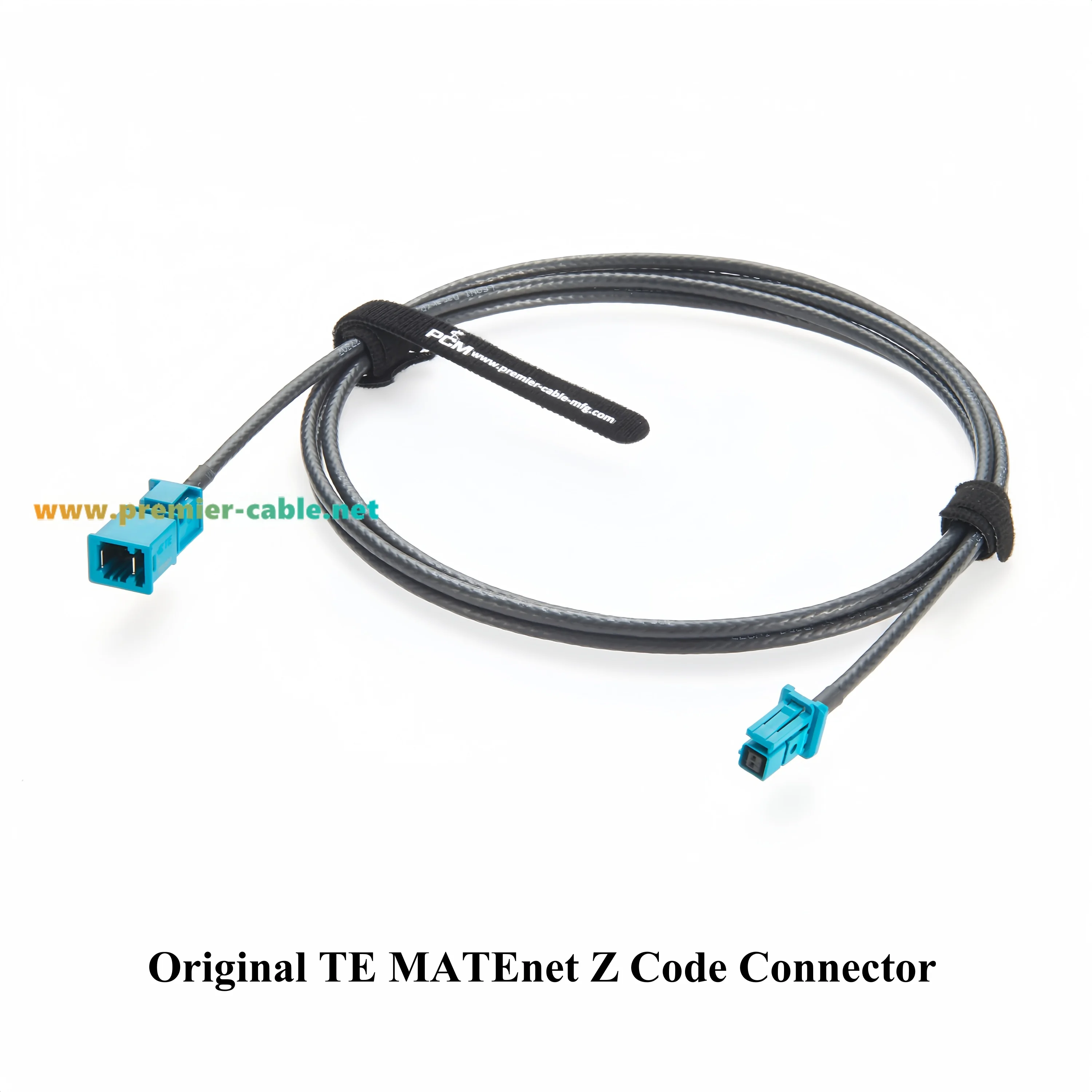 MATEnet Stecker auf Buchse Verlängerungskabel, Original TE MATEnet Gigabit Automotive Ethernet Kabelbaum 2302461 -9 bis 2302510 -9 2m – Detail 2