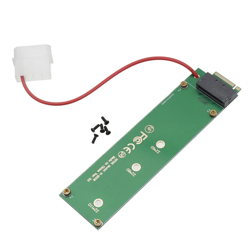 Flessibilità di archiviazione migliorata efficiente: Nvme E1. Scheda adattatore riser da SSD S a M2 EDSFF