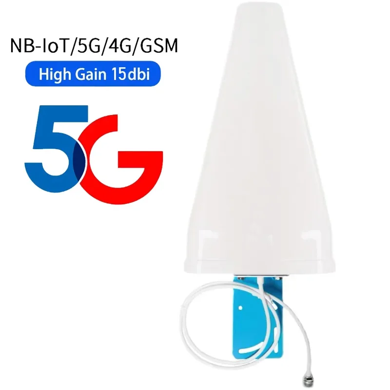 High Gain Directional Antenna, 2G/3G/4G/5G, 12dBi, Periodic Airfoil, 698-2700-3800MHz, N Female, IP67, Water Resistant