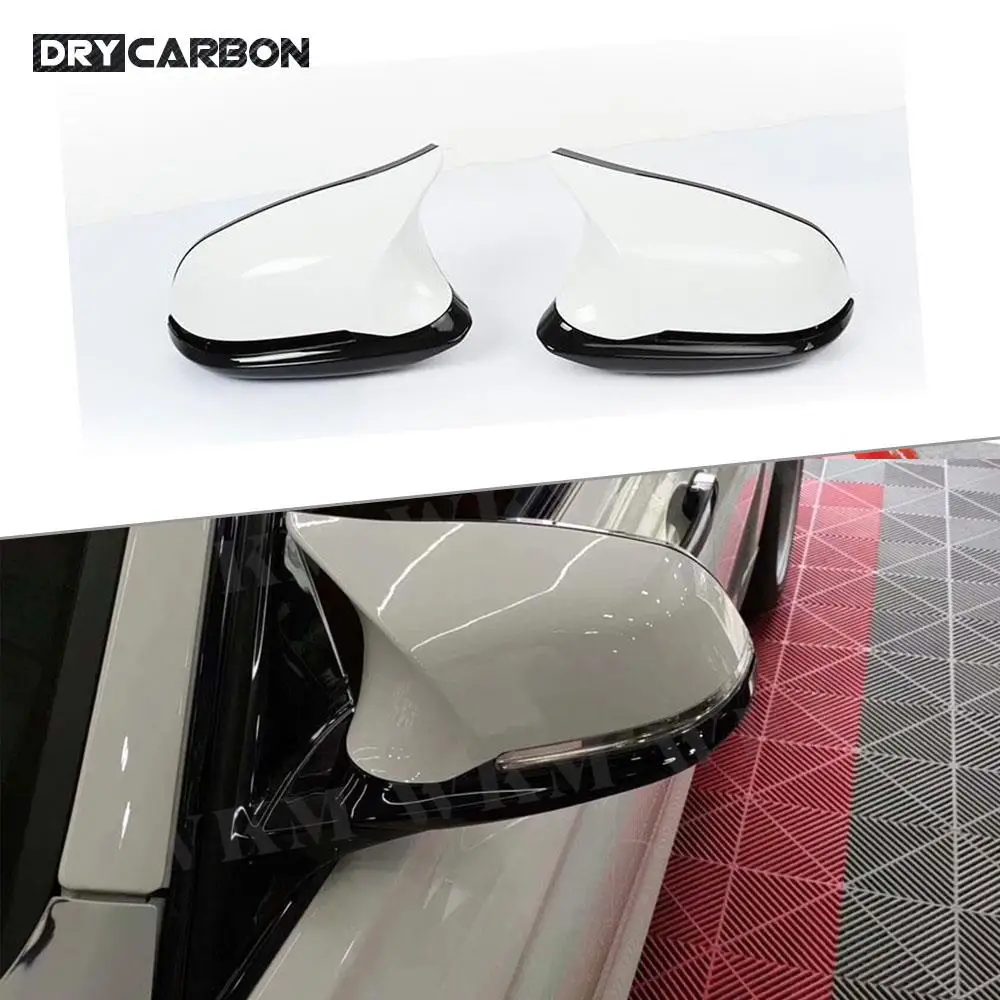 Car Rear view Mirror Cover Caps for BMW 1 2 3 4 X Series F20 F21 F22 F23 F30 F34 F36 E84 X1 Replacement Style