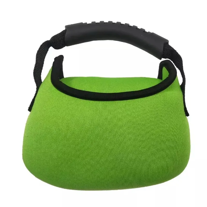 Unisex Fitness Soft Material Portable Weight Lifting Neoprene Handle Sand Kettle Bell Heavy Kettlebell Gym