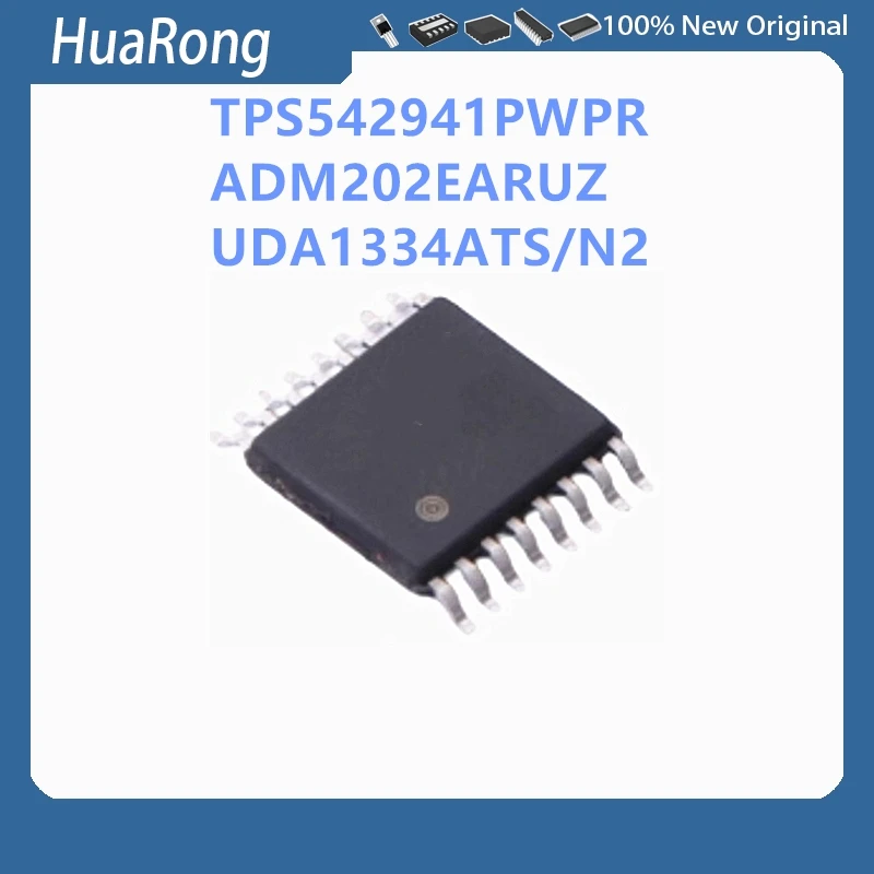 10Pcs/Lot TPS542941PWPR TPS542941 S542941 ADM202EARUZ ADM202E ADM202 UDA1334ATS/N2 UDA1334ATS UDA1334 1334A