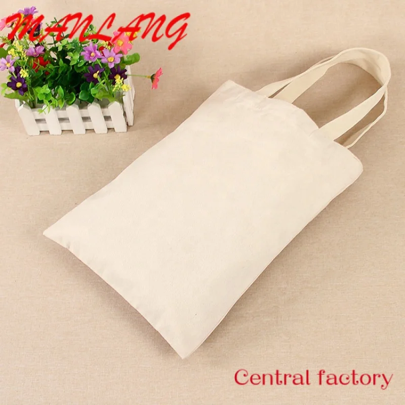 Handwoven Canvas Shopping Bag, Promocional, Eco-Friendly, Logos personalizados