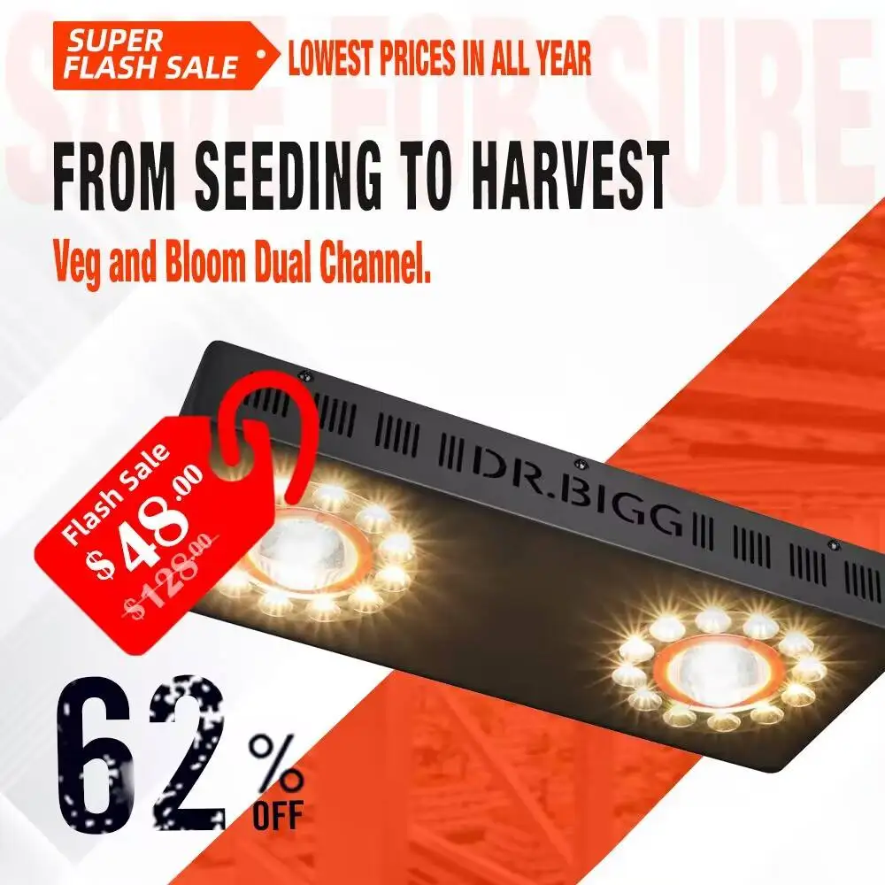 High Yield 62% Off Flashsale  Hot Sale 1000W Hydroponic Led Grow Lamp Light Grow Led High Par Light 1000 Watt